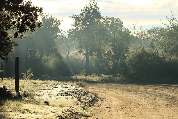 Tourists bundled up during cold morning safari temperatures in Tanzania